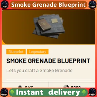 Smoke Grenade Blueprint | ARC Raiders