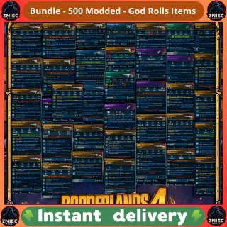 Bundle - 500 Modded & God Rolls Items - NO DUPLICATES - INGAME | Borderlands 4 [PC/PS/XBOX]
