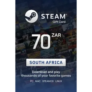 70 ZAR Steam Wallet