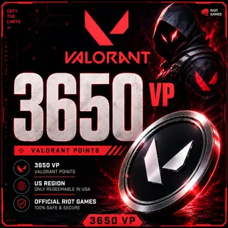 Valorant 3650 VP