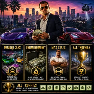 GTA 5 Modded Offline Save | Unlimited Money | Modded Cars  | Max Stats