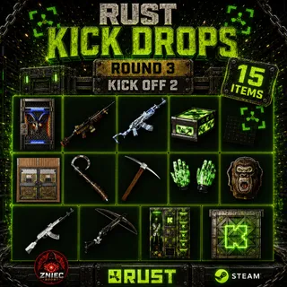 Round 3 | 15 Skins | Kick Off 2 | Rust Kick Drops
