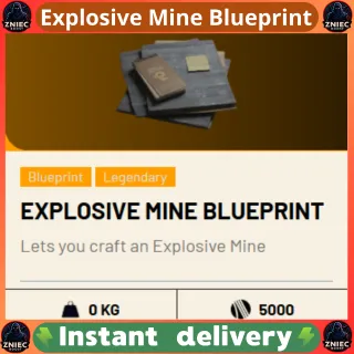 Explosive Mine Blueprint | ARC Raiders