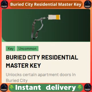 Buried City Residential Master Key | ARC Raiders