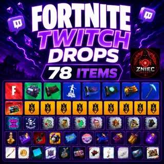78 Items | Fortnite Save the World + FNCS Major + Kings League | Fortnite Twitch Drops