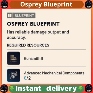 Osprey Blueprint - ARC Raiders