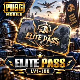 PUBG Mobile Elite Pass LVL 1-100