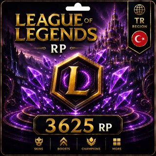 League of Legends 3625 RP