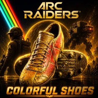 Colorful Shoes ( Gold )