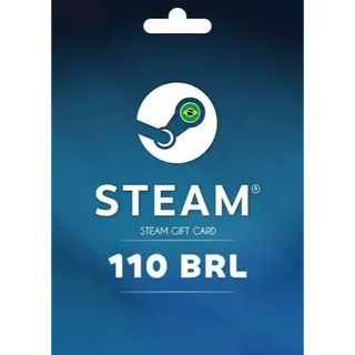 110 BRL Steam Wallet