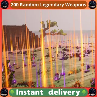 200 Random Legendary Weapons (Any LVL) | Borderlands 4