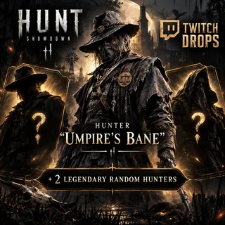 2 Hunter | Umpire's Bane + 2 Legendary Random Hunters | Hunt: Showdown Twitch Drops