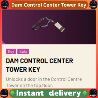 Dam Control Center Tower Key | ARC Raiders