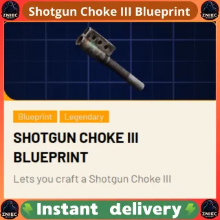 Shotgun Choke III (3) Blueprint | ARC Raiders
