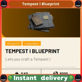 Tempest Blueprint | ARC Raiders