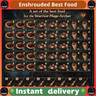 Best Food | Warrior | Mage | Archer | Enshrouded