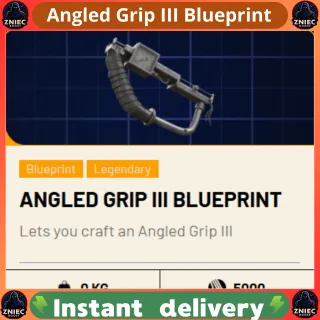 Angled Grip III (3) Blueprint | ARC Raiders