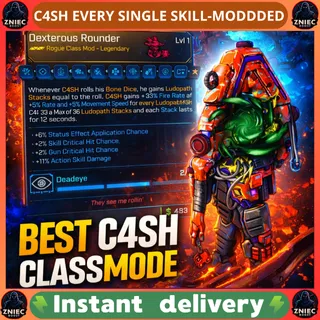 BEST С4SH CLASSMODE-HAS EVERY SINGLE SKILL-MODDDED-CAN + 60 Level | Borderlands 4 