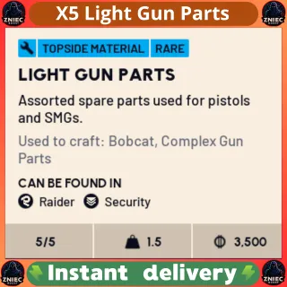 X5 Light Gun Parts - ARC Raiders