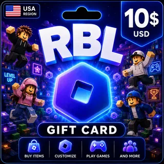 🎁 RBL Gift Card $10 USD | USA