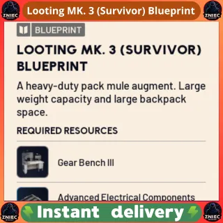 Looting MK. 3 (Survivor) Blueprint - ARC Raiders