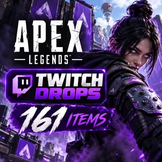 161 ITEMS | Skins + Weapon Skins + Packs + Trackers + Badge | Apex Legends Twitch Drops
