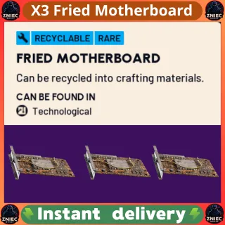 X3 Fried Motherboard - ARC Raiders