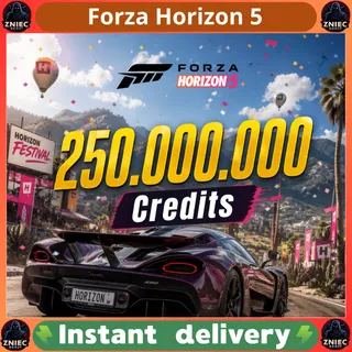 Forza Horizon 5 | 250000000 Credits | Auction | Forza Horizon 5 | PC - PS - XBOX