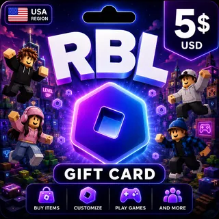 🎁 RBL Gift Card $3 USD | USA