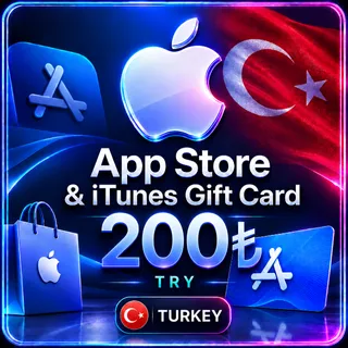 App Store & iTunes Gift Card ₺200 TRY | TURKEY