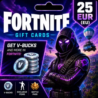 Fortnite Gift Cards 25 EUR