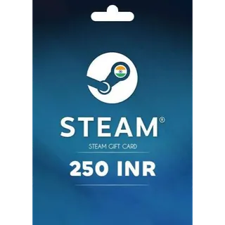 250 INR Steam Wallet
