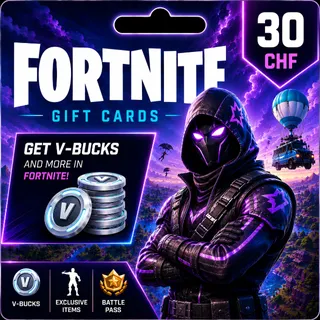 Fortnite Gift Cards 30 CHF