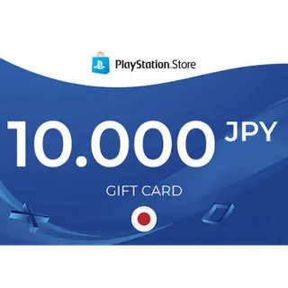 10000 JPY PlayStation Store