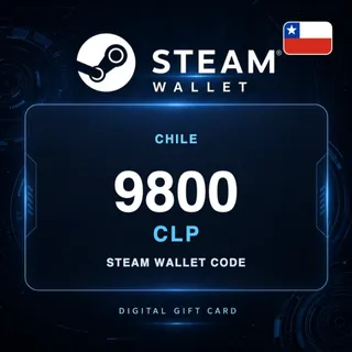 9800 CLP Steam Wallet