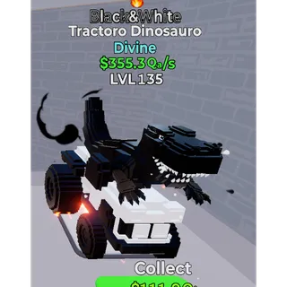 Tractoro Dinosauro B&W Lvl 135 Trait