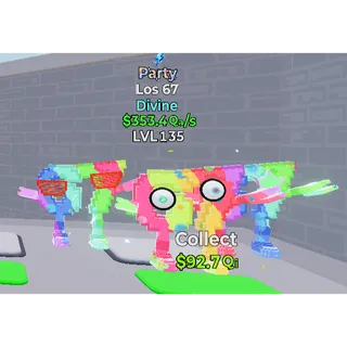 Los 67 Party 1 Element Lvl 135