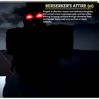 Berserkers Attire - AOTR