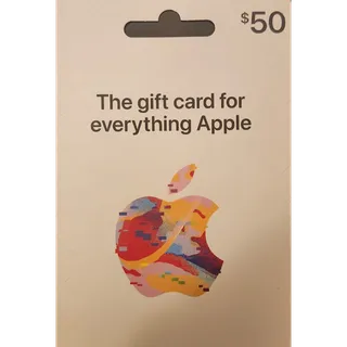 $50.00 USD Apple