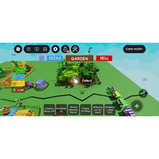 Whole garden| grow a garden