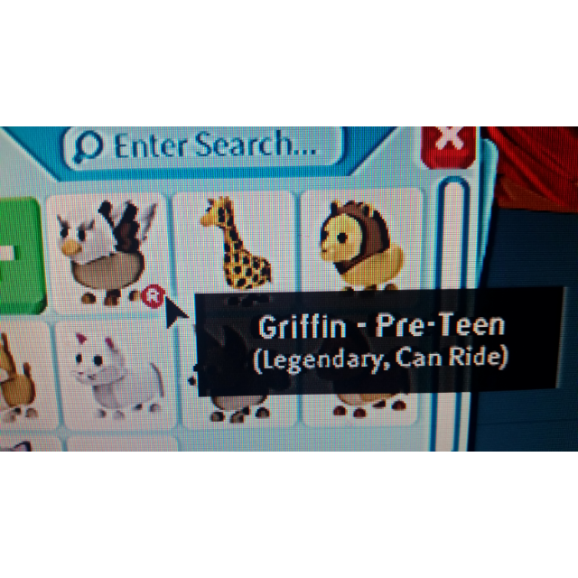 Pet Adopt Me Griffin In Game Items Gameflip - sloth adopt me roblox