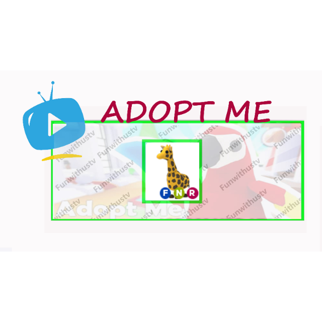 Adopt Me Pets Neon Giraffe