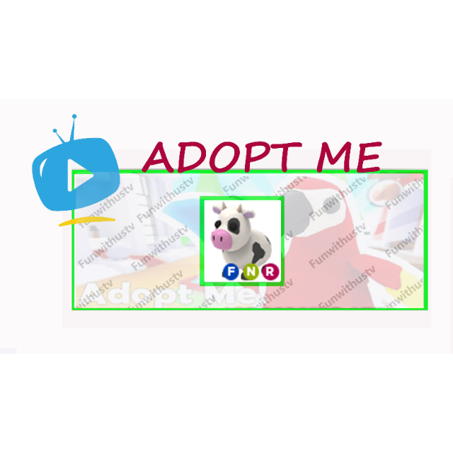 Adopt Me Pets Neon Cow