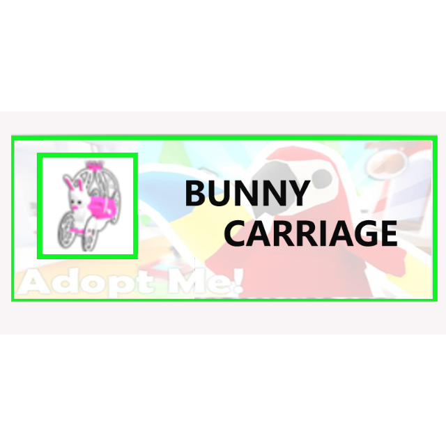Pet Bunny Carriage In Game Items Gameflip