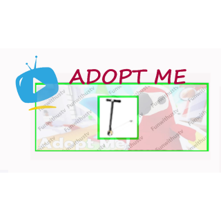 Pet Neon White Scooter In Game Items Gameflip - how to get a scooter in adopt me roblox roblox not working