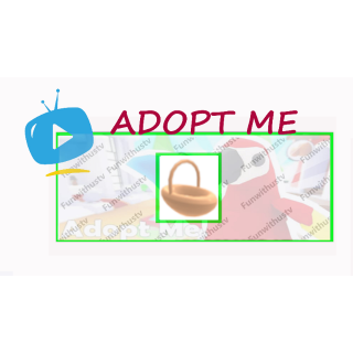 Roblox Adopt Me Baby Basket Stroller