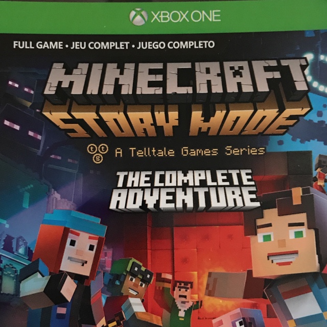 minecraft story mode the complete adventure xbox one