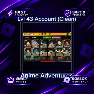 Lvl 43 Account | AA