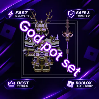 God POT Valhalla Mage Set | 80POT Laevateinn, 75 Armor Set | Dungeon Quest Reborn | DQR