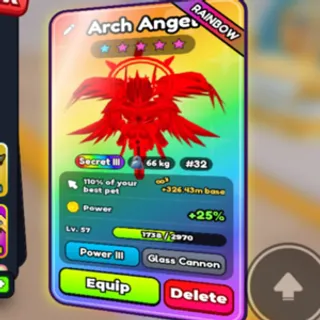 Rainbow Arch Angel